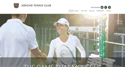 Desktop Screenshot of jerichotennisclub.com