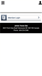 Mobile Screenshot of jerichotennisclub.com
